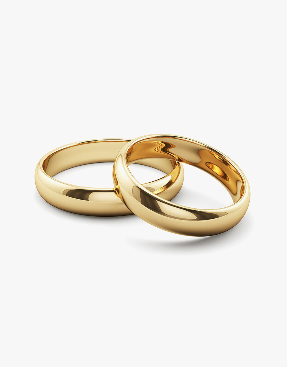 Plain Couple Ring