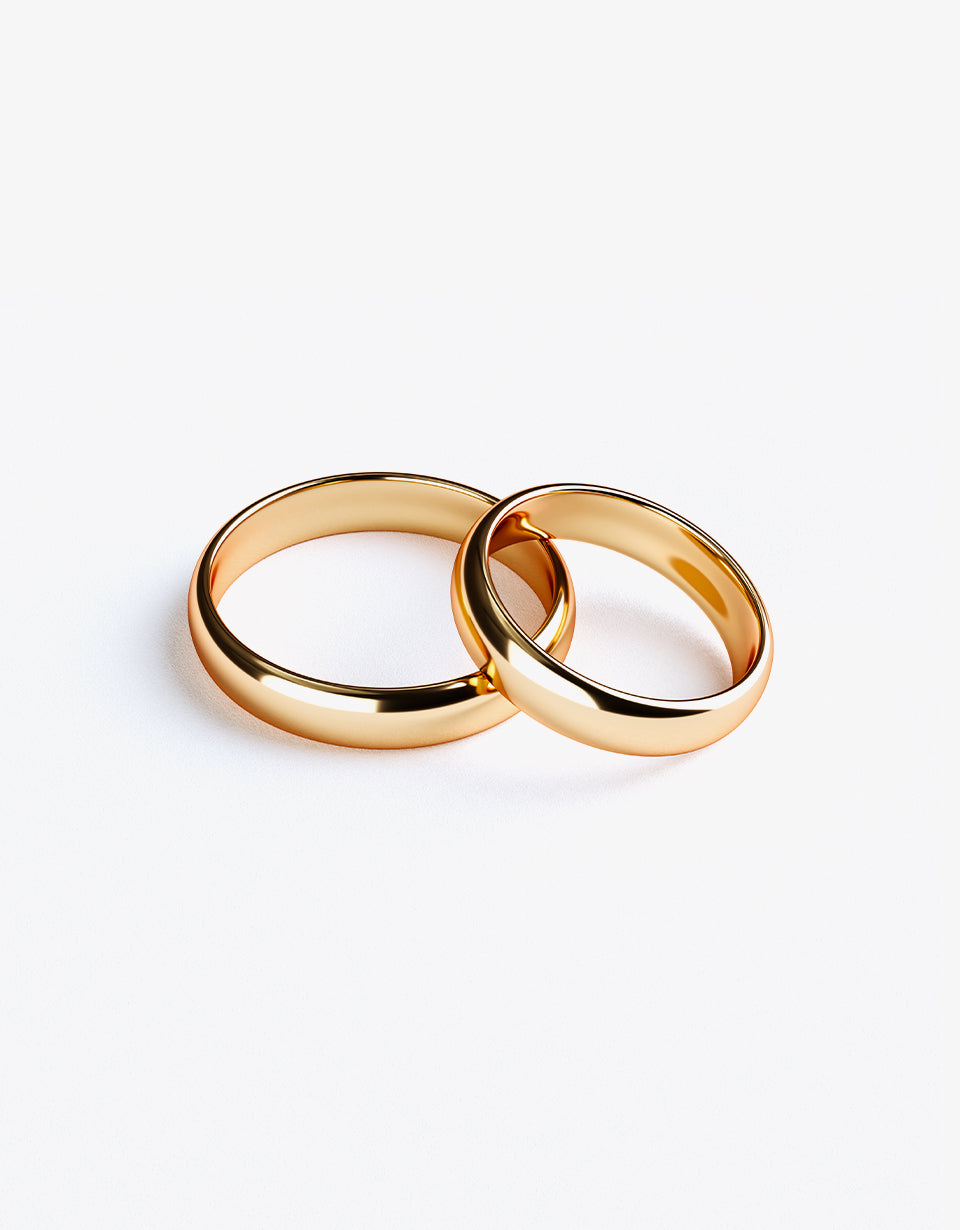 Plain Couple Ring